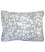 Taie d'oreiller percale de coton LISON GRIS-2