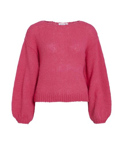 Pull rose femme vila choca