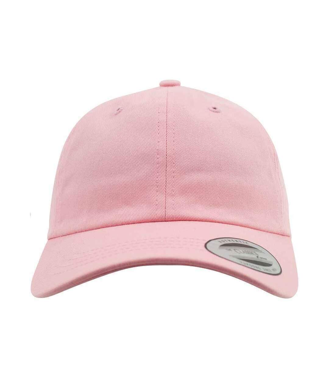 Casquette à profil bas adulte rose Flexfit-1