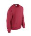 Gildan Mens Heavy Blend Sweatshirt (Antique Cherry Red)