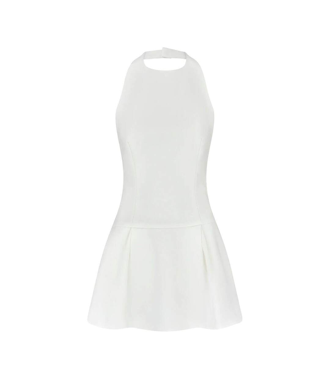 Robe Courte Femme Blanc Muse-2