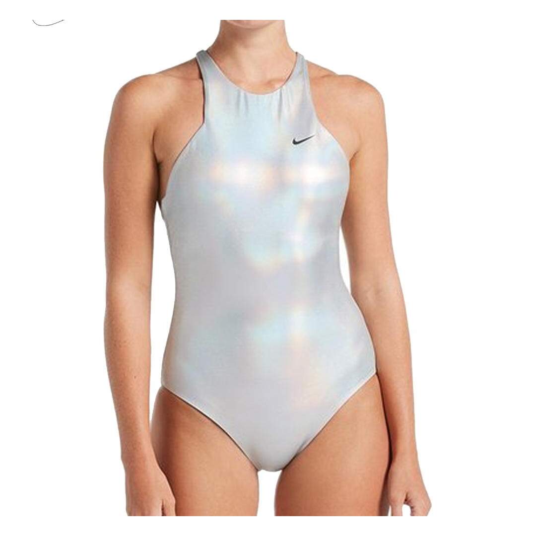 Maillot de bain Gris Femme Nike Flash - L-1