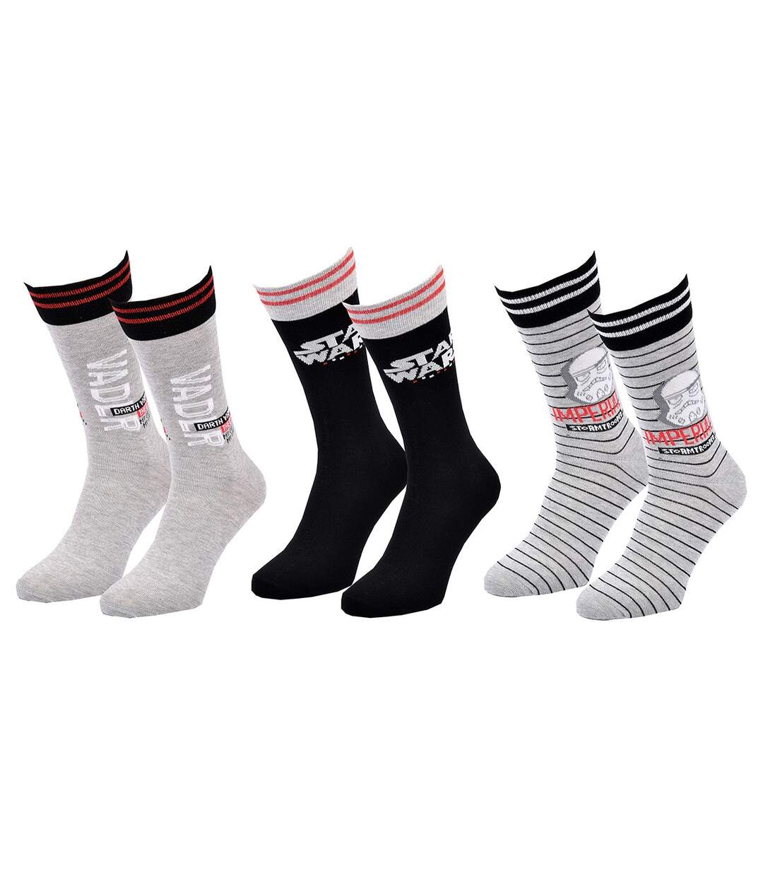 Chaussettes Pack Cadeaux Homme LICENCE Pack de 3 Paires STORM0340