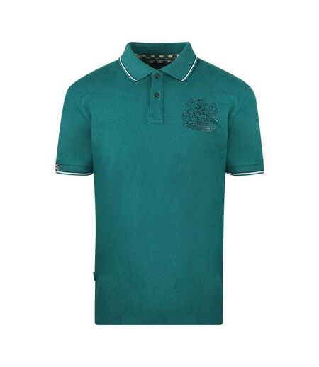 Unisex Adult Aldis Crest Polo Shirt Green Aquascutum