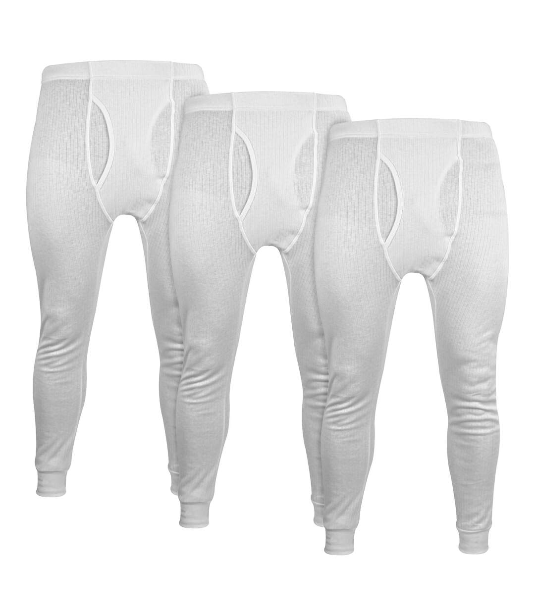 THMO - Lot de 3 Calecon Long Homme Chaud Hiver Thermique-3