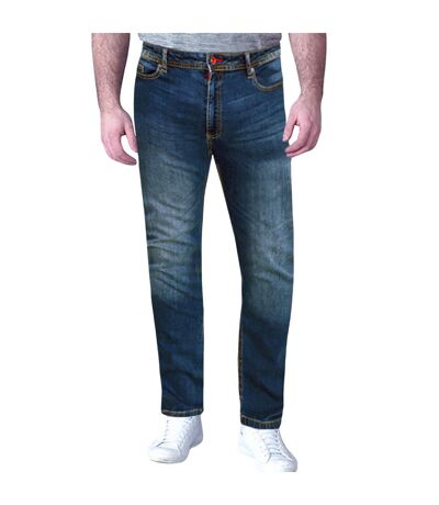 Jean D555 Ambrose Homme Bleu Foncé Délavé Duke