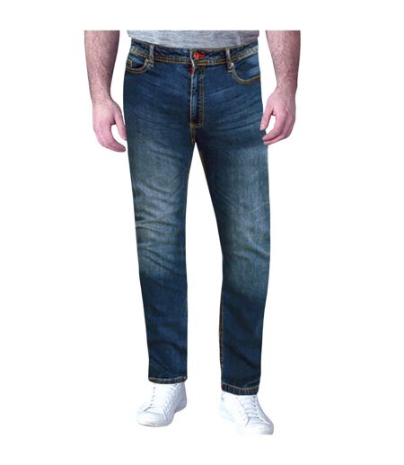 Jean D555 Ambrose Homme Bleu Foncé Délavé Duke