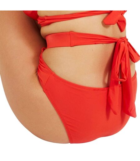 Bas De Maillot De Bain Around Femme Rouge Brave Soul