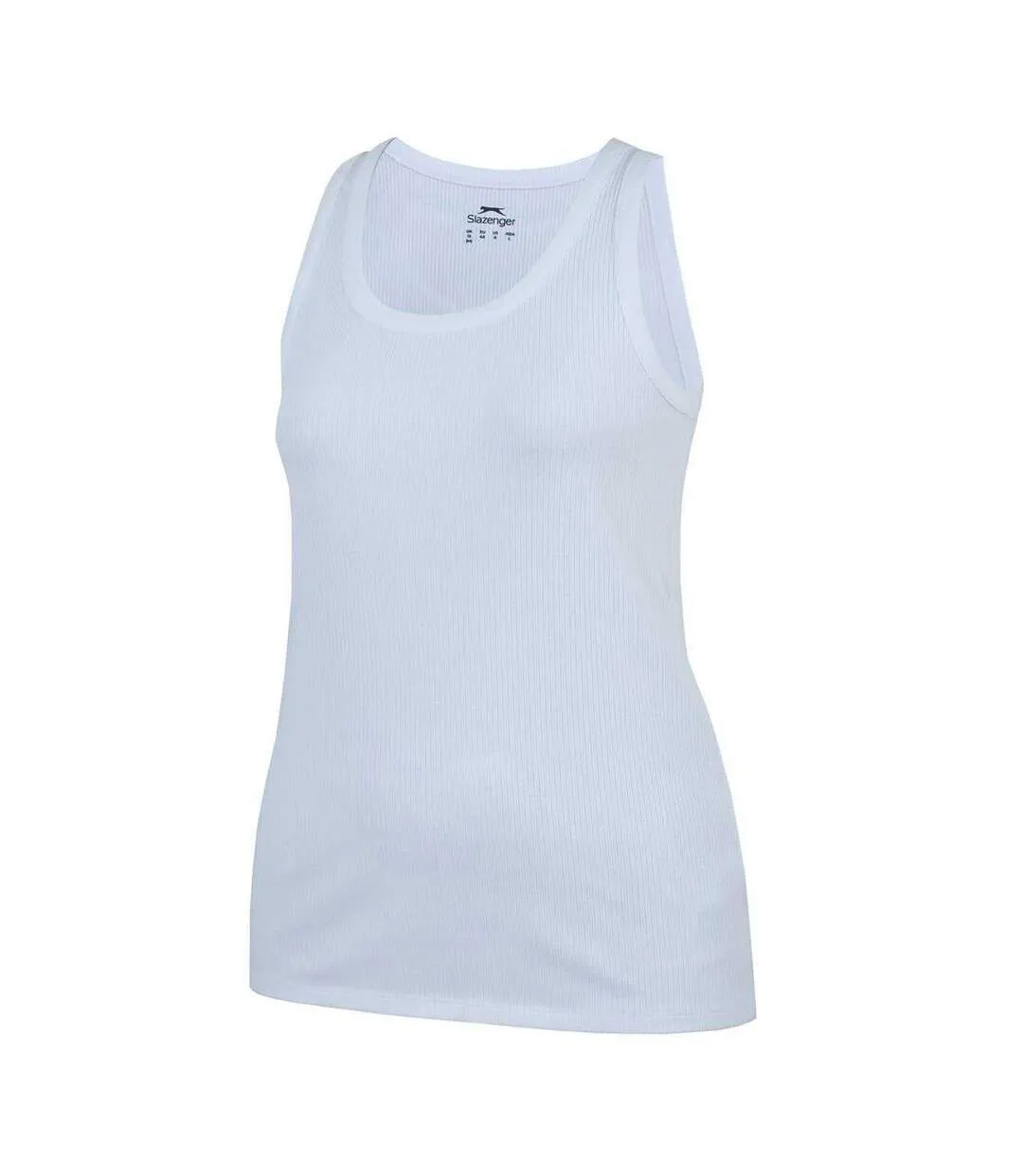 Débardeur Motif/style Logo Femme Blanc Slazenger-3