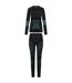 Ensemble Thermique Ilsa Femme Noir Vert Viking-2