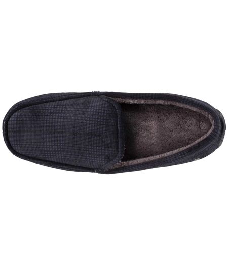 Isotoner Chaussons Mocassins homme velours ultra doux