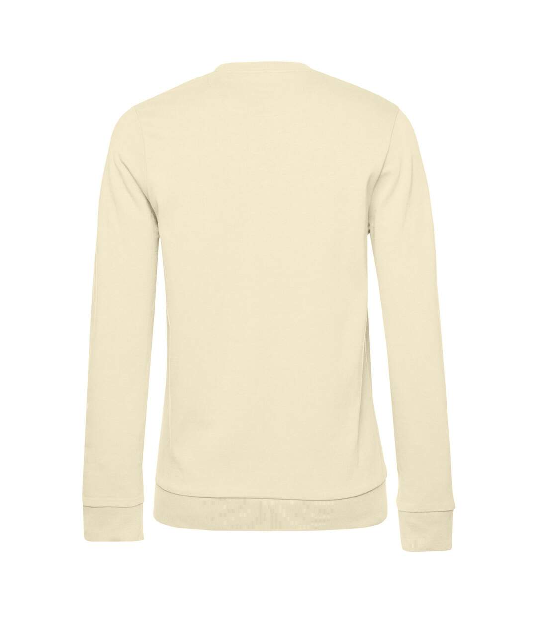 Sweat Femme Jaune Pâle B&C-2