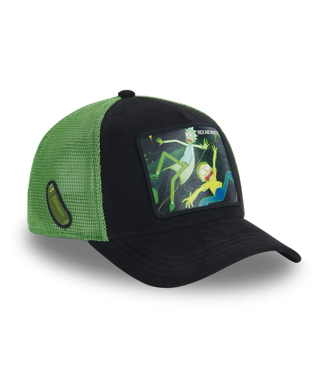 Casquette trucker avec filet finitons premium Rick et Morty Capslab-3