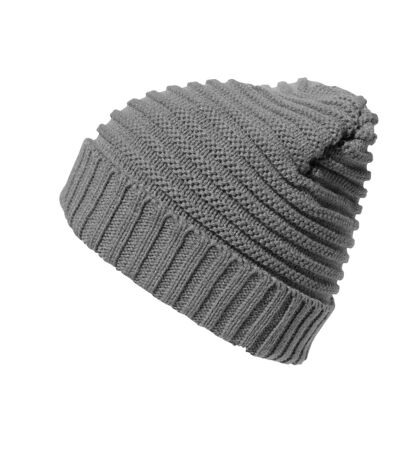 Result Winter Essentials Braided Beanie Hat (Cool Grey) - UTRW5162