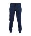 Skinni Fit Womens/Ladies Polycotton Cuffed Slim Sweatpants (Navy) - UTPC6445