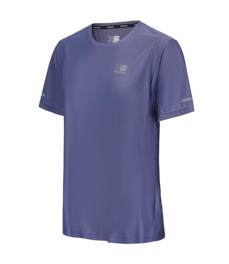 T-shirt Motif/style Imprimé Au Dos Femme Violet Karrimor