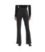 Pantalon noir/argenté femme vero moda lucy hw glitter-2
