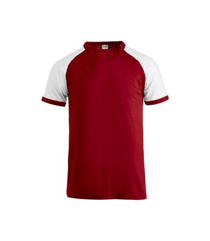 Clique - T-shirt - Adulte (Rouge / Blanc) - UTUB681