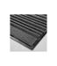 Tapis d'Entrée Anti-Poussière Piano 50x80cm Gris-2