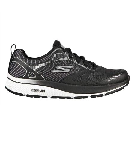 Baskets Gorun Consistent Femme Noir Argenté Skechers