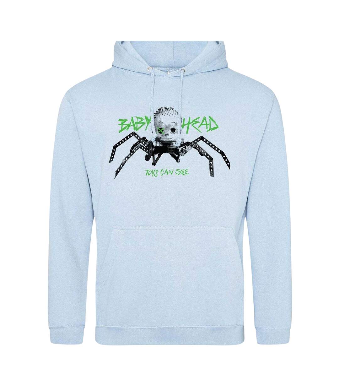 Mens Graphic Print Hoodie Light Blue Toy Story-1