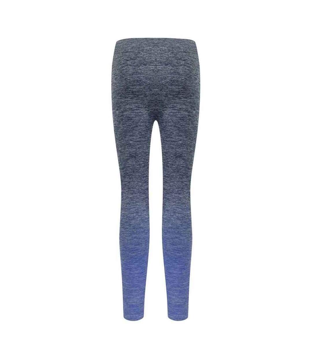 Legging femme bleu marine / bleu chiné Tombo-2