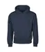 Mens Urban Heavy Loose Fit Hoodie Ink Tee Jays-1