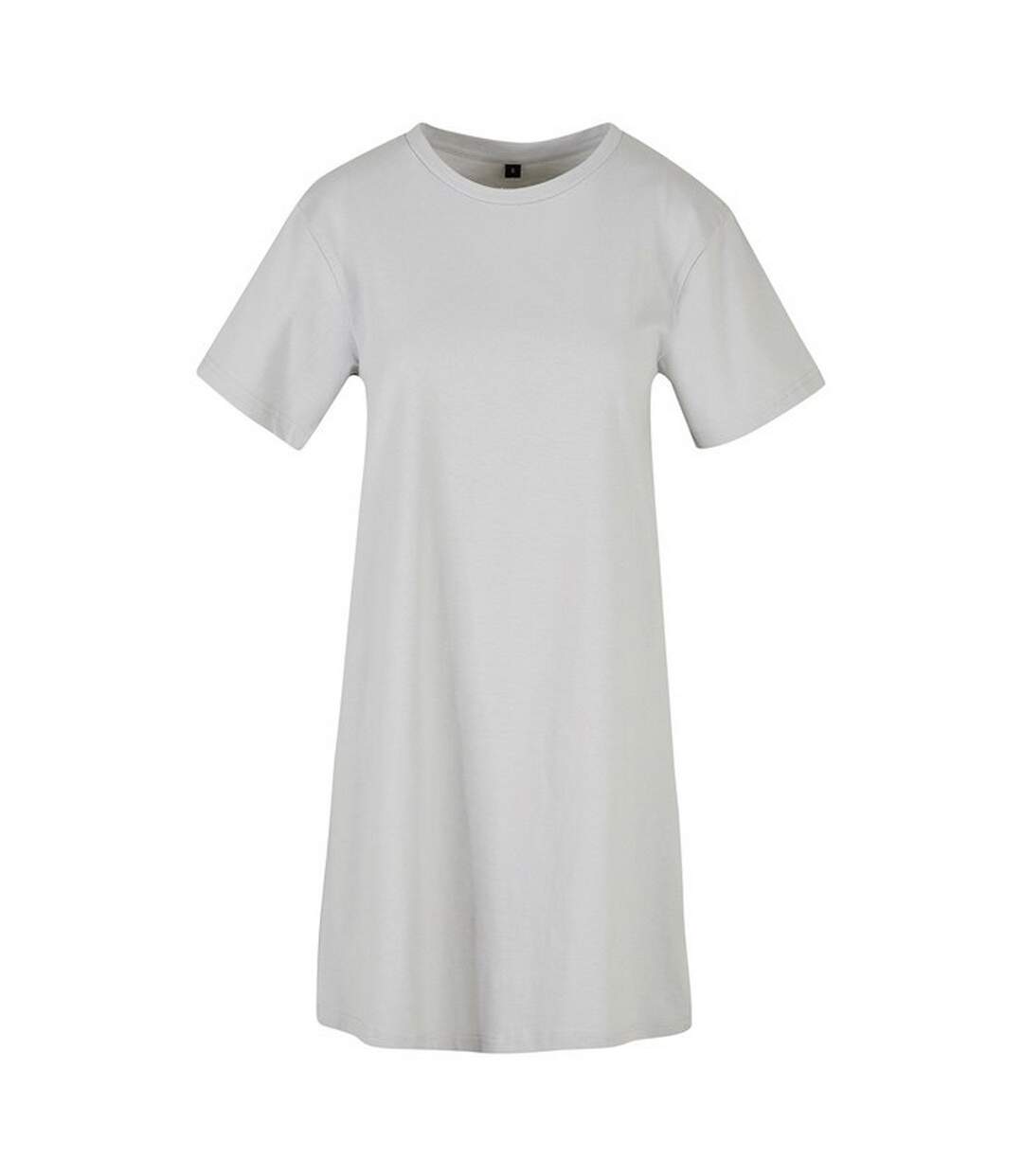Womens/ladies T-shirt Dress Light Asphalt Build Your Brand-1