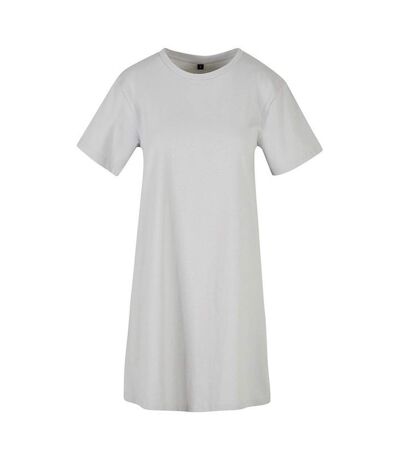 Womens/ladies T-shirt Dress Light Asphalt Build Your Brand