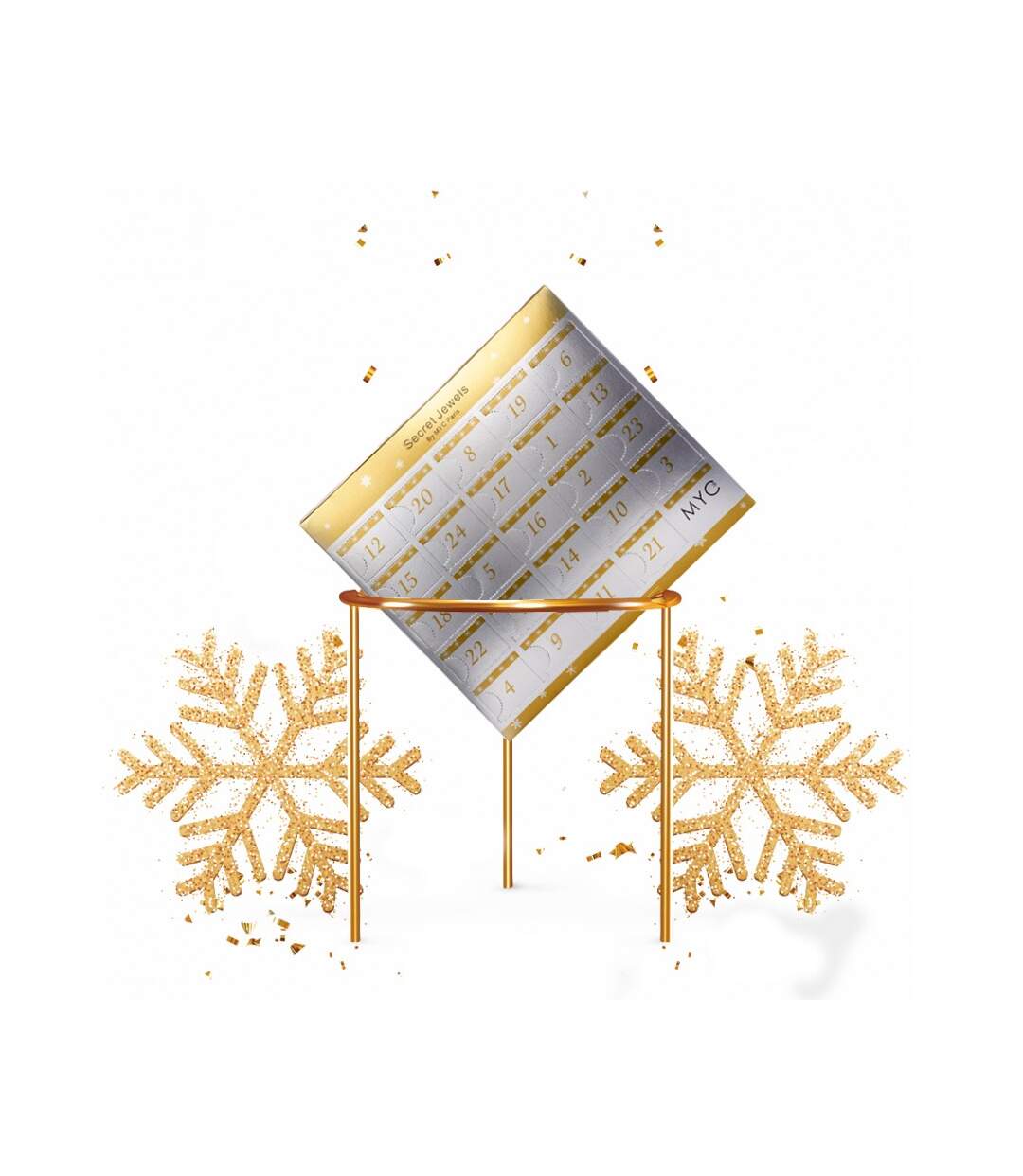 Calendrier de l'avent 24 bijoux surprises - Cristal d'Autriche-1
