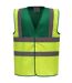 Gilet Haute Visibilité Adulte Vert Jaune Fluo Yoko-1