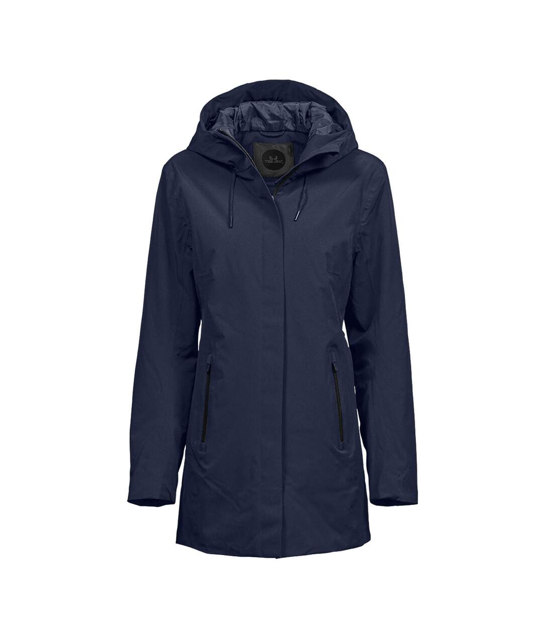 Womens/ladies All Weather Parka Deep Navy Tee Jays-1