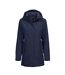 Womens/ladies All Weather Parka Deep Navy Tee Jays-1