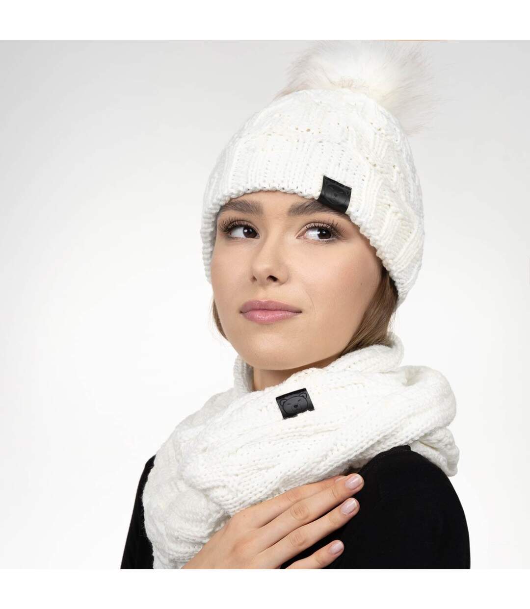 Ensemble Snood Bonnet Maribel  - Fabriqué en UE