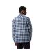 Mens Checked Regular Long-sleeved Shirt Methyl Blue Lacoste-2