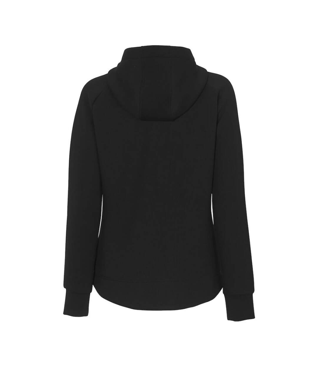 Womens/ladies Anzac Full Zip Hoodie Black Dad-2
