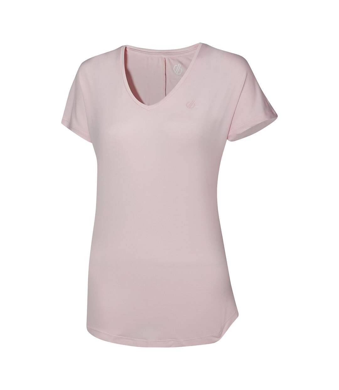 T-shirt Sport Vigilant Femme Rose Pâle Dare 2B-4
