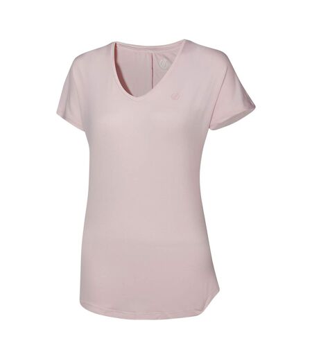 T-shirt Sport Vigilant Femme Rose Pâle Dare 2B
