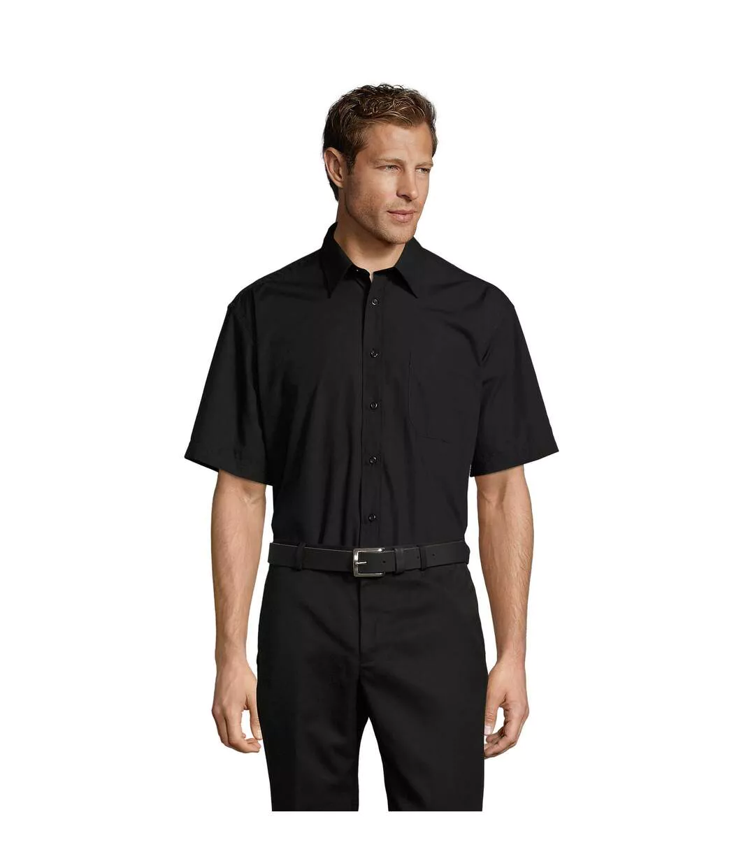 Chemise Bristol Homme Noir SOLS-2