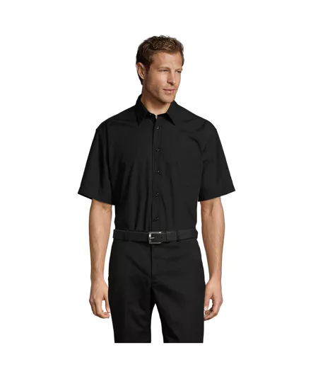 Chemise Bristol Homme Noir SOLS