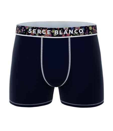 Lot de 2 boxers coton homme Flower Serge Blanco