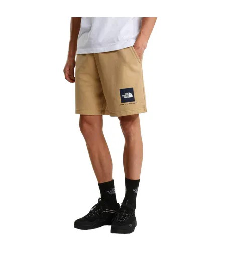 Mens Nse Fleece Shorts Stone The North Face