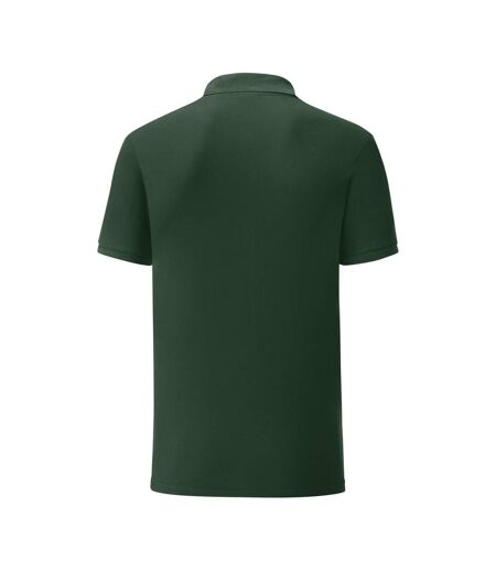 Fruit Of The Loom Mens Tailored Poly/Cotton Piqu Polo Shirt (Bottle Green) - UTPC3572