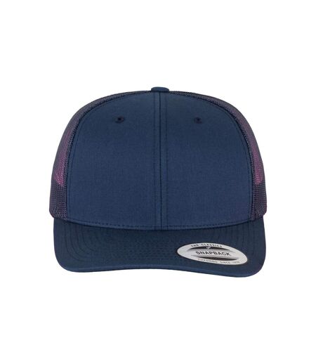 Casquette Trucker Adulte Bleu Marine Flexfit