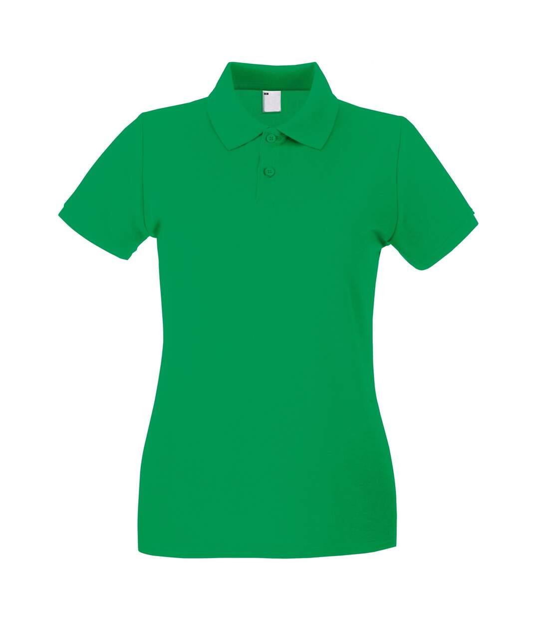 Polo femme vert vif Fruit of the Loom