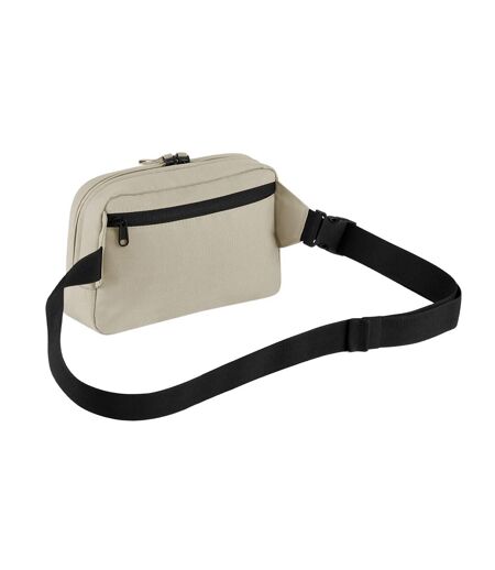 Premium Recycled Crossbody Bag One Size Natural Stone Bagbase