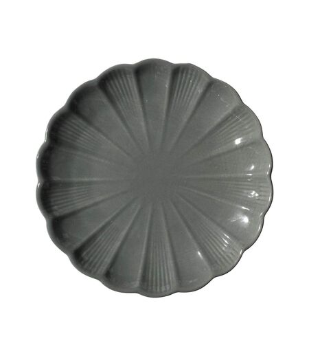 Lot de 6 Assiettes à Dessert Calista 19cm Gris