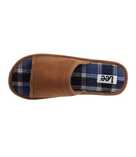 Chaussons Motif/style Motif Écossais Radcliff Homme Marron Clair Lee