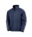Unisex Adult Microfleece Heavy Duty Jacket Navy Result Recycled-2