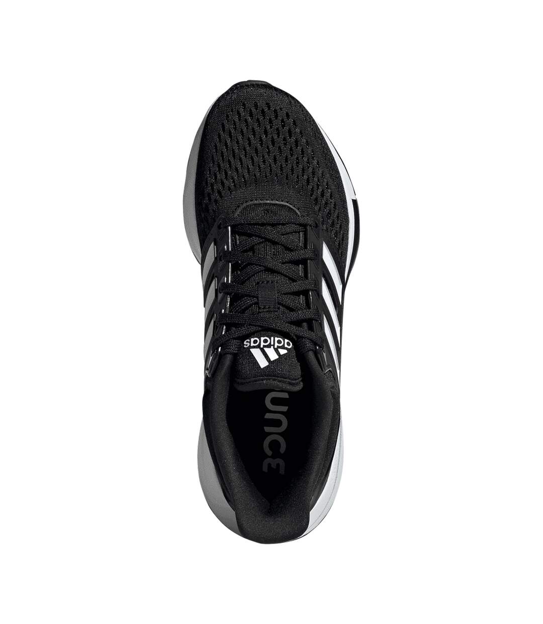 Womens/ladies Eq21 Running Shoes Core Black Cloud White Grey Adidas-4